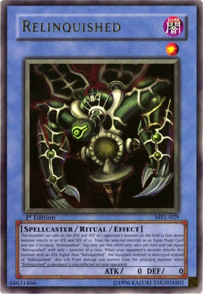 Image for Relinquished (Magic Ruler) (MRL-029) - YuGiOh