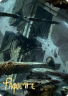 Image for Swamp Art Card (15/81) (Gold-Stamped Signature) (Art Series: Zendikar Rising) (15) - Magic: The Gathering