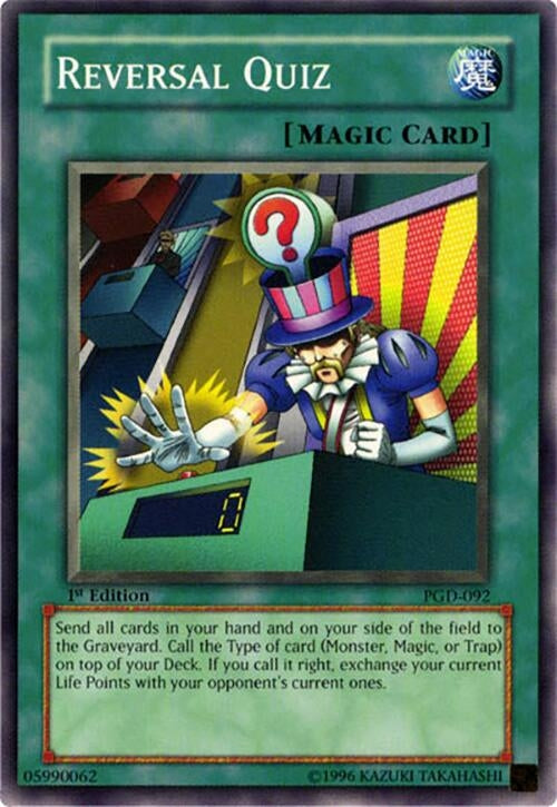 Image for Reversal Quiz (Pharaonic Guardian) (PGD-092) - YuGiOh