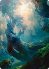 Image for Forest Art Card (21/81) (Gold-Stamped Signature) (Art Series: Zendikar Rising) (21) - Magic: The Gathering