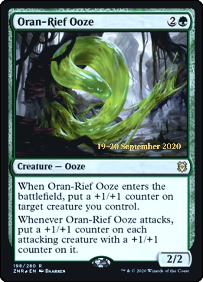 Image for Oran-Rief Ooze (Prerelease Cards) (198) - Magic: The Gathering