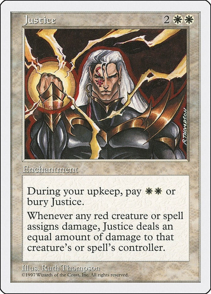 Image for Justice (Fifth Edition) - Magic: The Gathering