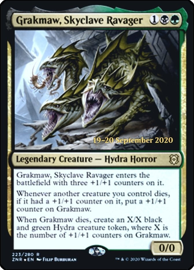Image for Grakmaw, Skyclave Ravager (Prerelease Cards) (223) - Magic: The Gathering