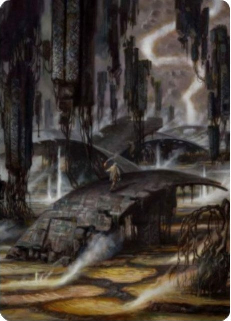 Image for Grimclimb Pathway Art Card (Art Series: Zendikar Rising) (24) - Magic: The Gathering