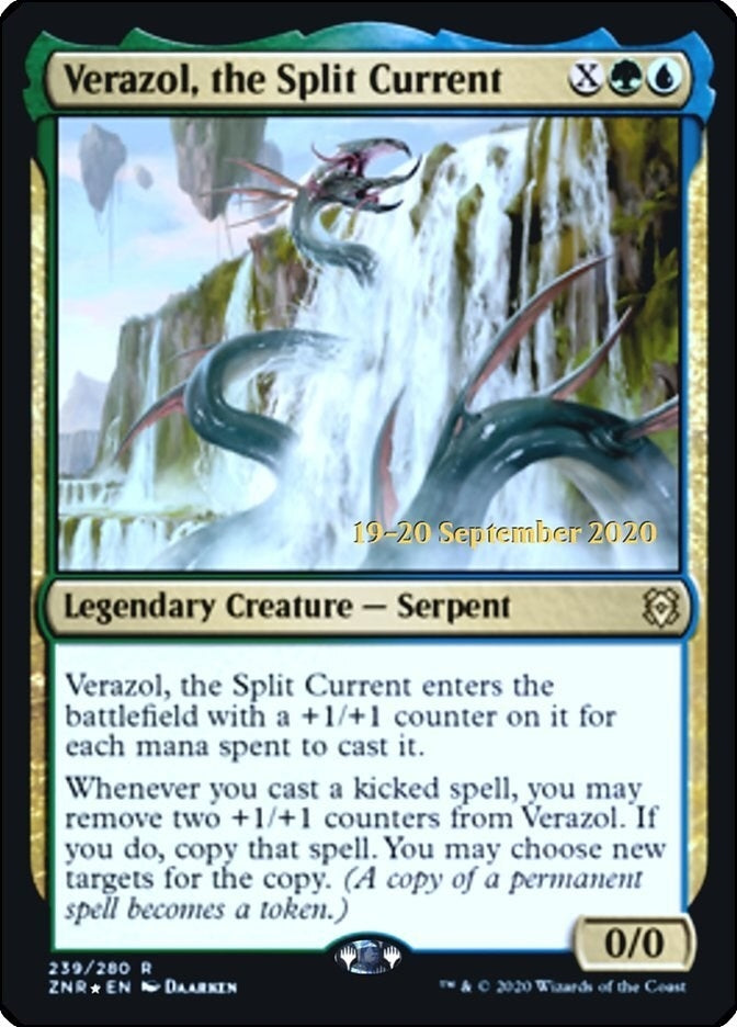 Image for Verazol, the Split Current (Prerelease Cards) (239) - Magic: The Gathering