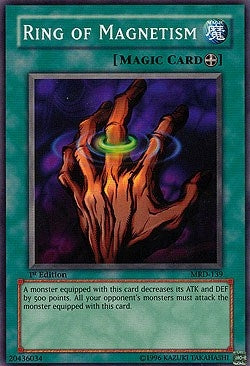 Image for Ring of Magnetism (Metal Raiders) (MRD-139) - YuGiOh