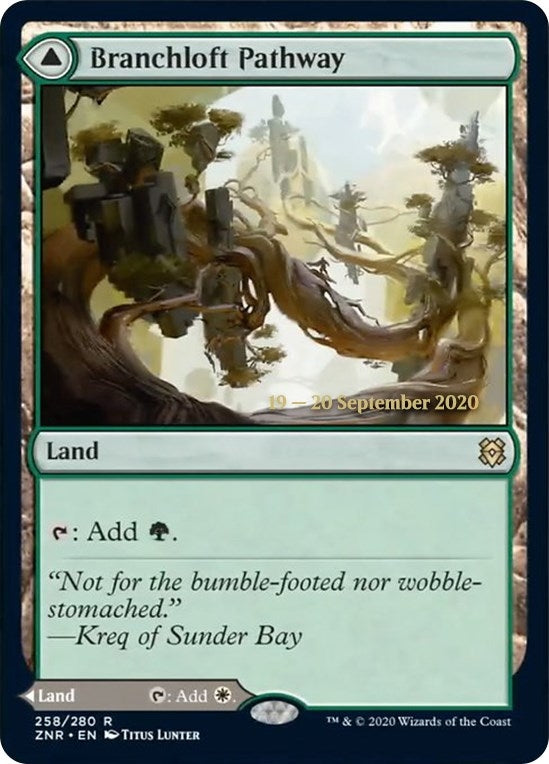 Image for Branchloft Pathway (Prerelease Cards) (258) - Magic: The Gathering