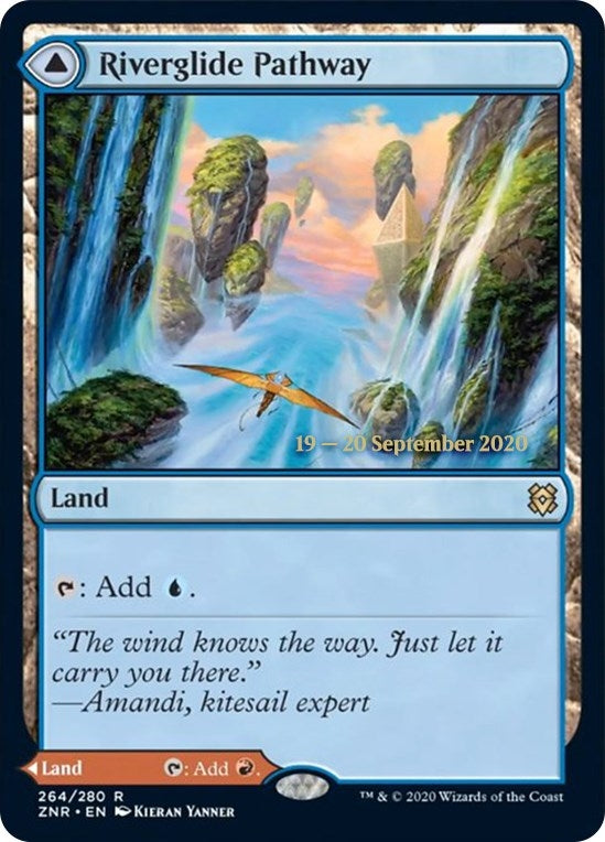Image for Riverglide Pathway (Prerelease Cards) (264) - Magic: The Gathering