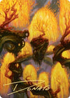 Image for Grove of the Burnwillows Art Card (Gold-Stamped Signature) (Art Series: Zendikar Rising) (34) - Magic: The Gathering
