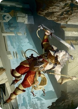 Image for Cliffhaven Sell-Sword Art Card (Gold-Stamped) (Art Series: Zendikar Rising) (38) - Magic: The Gathering
