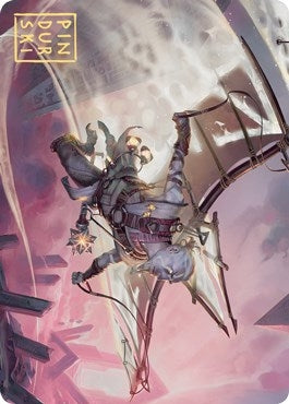 Image for Kitesail Cleric Art Card (Gold-Stamped Signature) (Art Series: Zendikar Rising) (40) - Magic: The Gathering