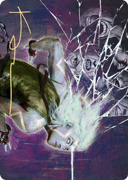Image for Anticognition Art Card (Gold-Stamped Signature) (Art Series: Zendikar Rising) (46) - Magic: The Gathering
