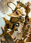 Image for Teeterpeak Ambusher Art Card (Gold-Stamped Signature) (Art Series: Zendikar Rising) (67) - Magic: The Gathering