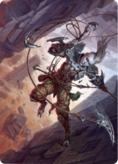 Image for Akiri, Fearless Voyager Art Card (Art Series: Zendikar Rising) (74) - Magic: The Gathering