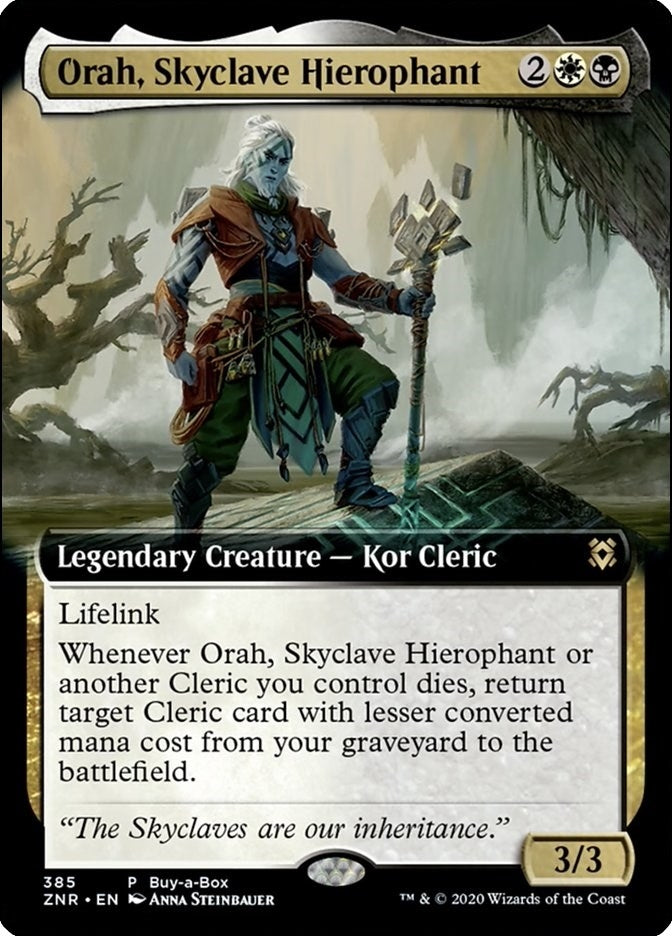 Image for Orah, Skyclave Hierophant (Buy-A-Box Promos) (385) - Magic: The Gathering