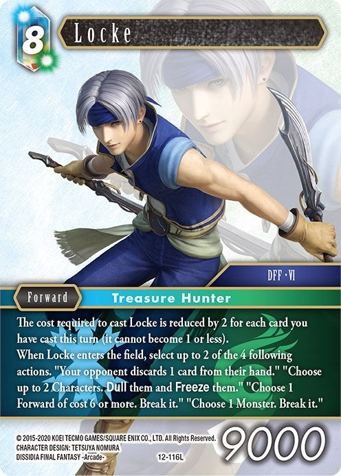 Image for Locke (Opus XII) (12-116L) - Final Fantasy TCG