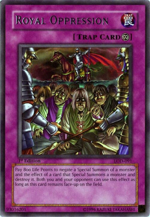 Image for Royal Oppression (Legacy of Darkness) (LOD-091) - YuGiOh