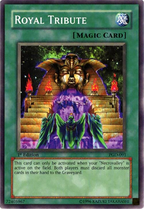 Image for Royal Tribute (Pharaonic Guardian) (PGD-091) - YuGiOh