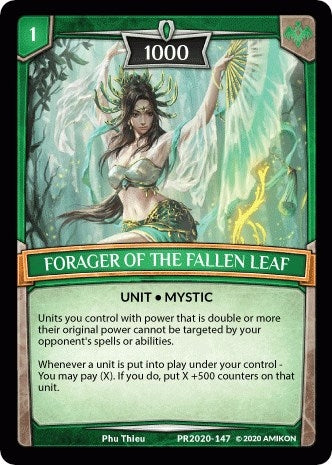 Image for Forager of the Fallen Leaf (Argent Saga Promos) (PR2020-147) - Argent Saga TCG