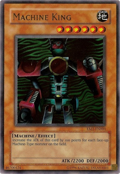 Image for Machine King (Miscellaneous Promotional Cards) (EM1-EN001) - YuGiOh