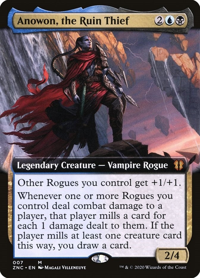 Image for Anowon, the Ruin Thief (Extended Art) (Commander: Zendikar Rising) (7) - Magic: The Gathering