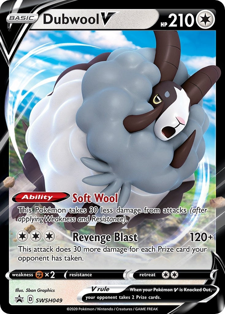 Image for Dubwool V - SWSH049 (SWSH: Sword & Shield Promo Cards) (SWSH049) - Pokemon