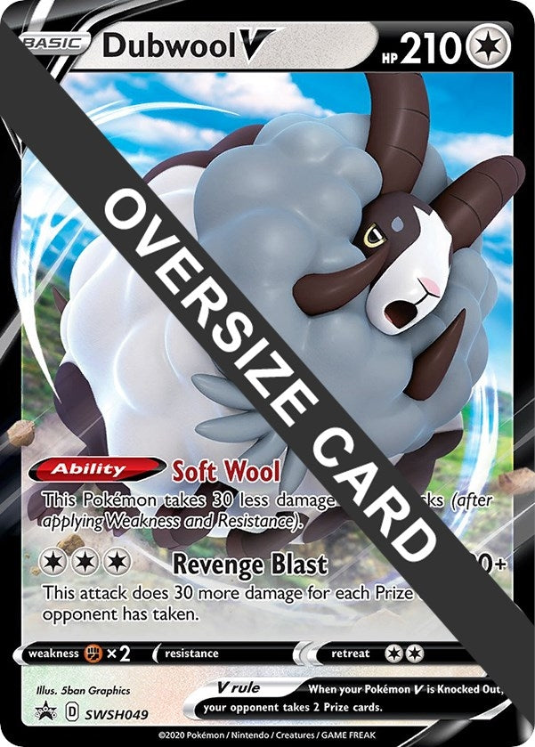 Image for Dubwool V - SWSH049 (Jumbo Cards) (SWSH049) - Pokemon
