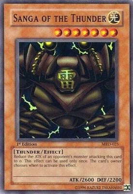 Image for Sanga of the Thunder (Metal Raiders) (MRD-025) - YuGiOh