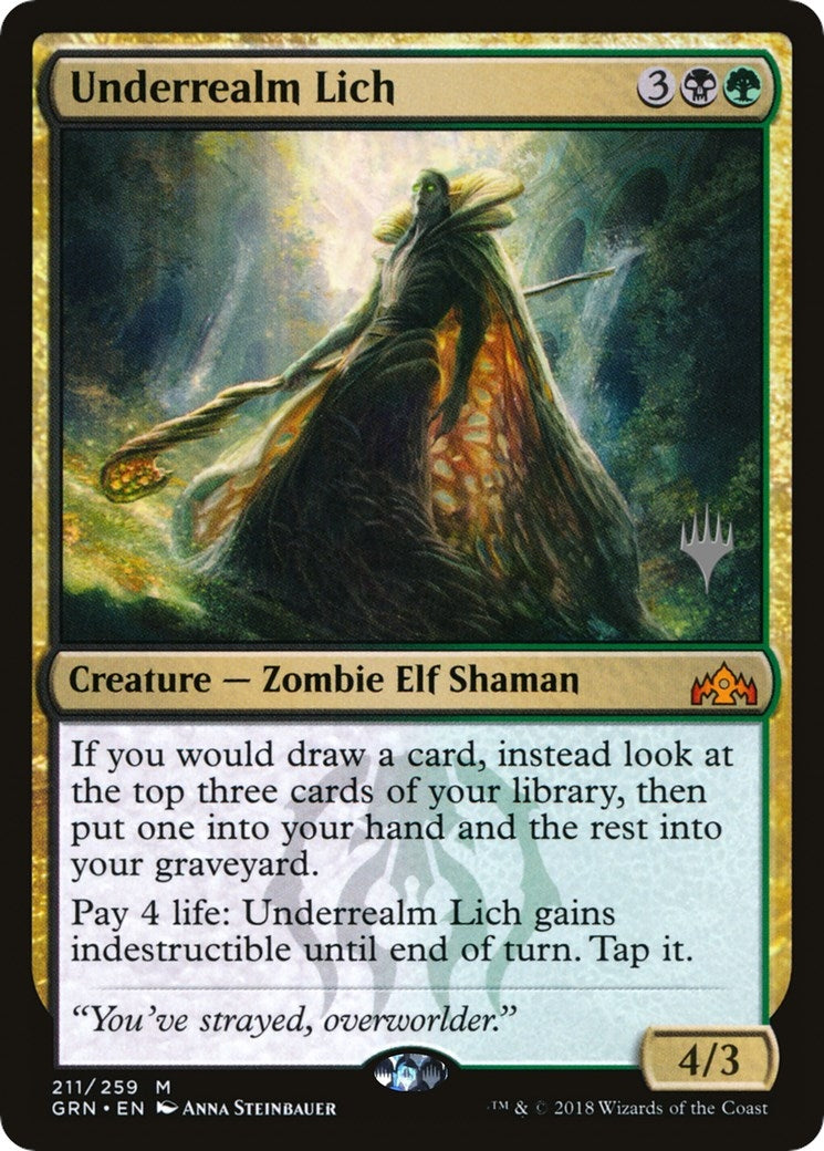 Image for Underrealm Lich (Promo Pack: Zendikar Rising) (211) - Magic: The Gathering