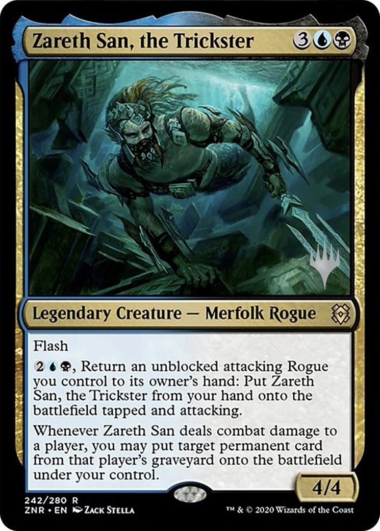 Image for Zareth San, the Trickster (Promo Pack: Zendikar Rising) (242) - Magic: The Gathering