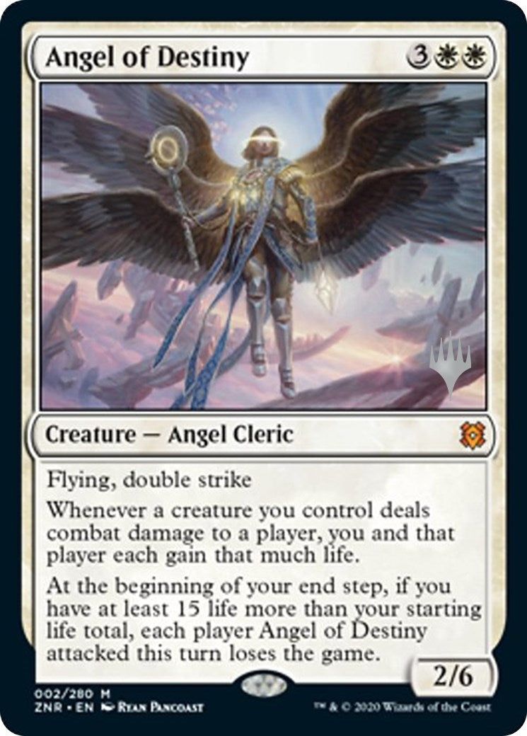 Image for Angel of Destiny (Promo Pack: Zendikar Rising) (2) - Magic: The Gathering