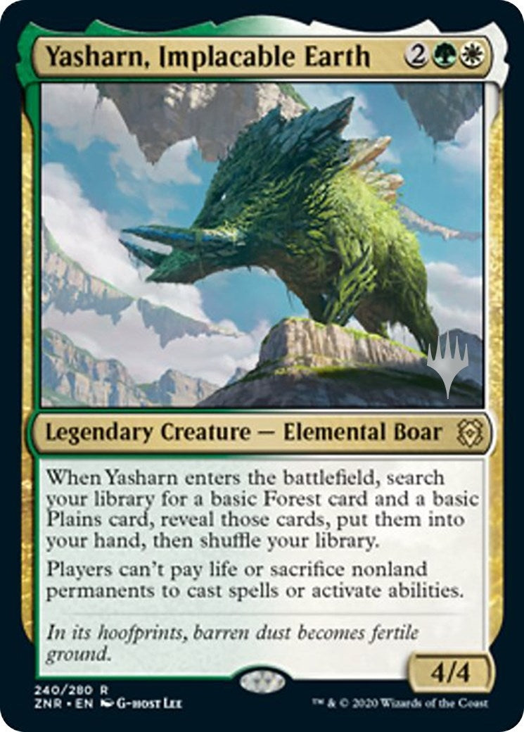 Image for Yasharn, Implacable Earth (Promo Pack: Zendikar Rising) (240) - Magic: The Gathering