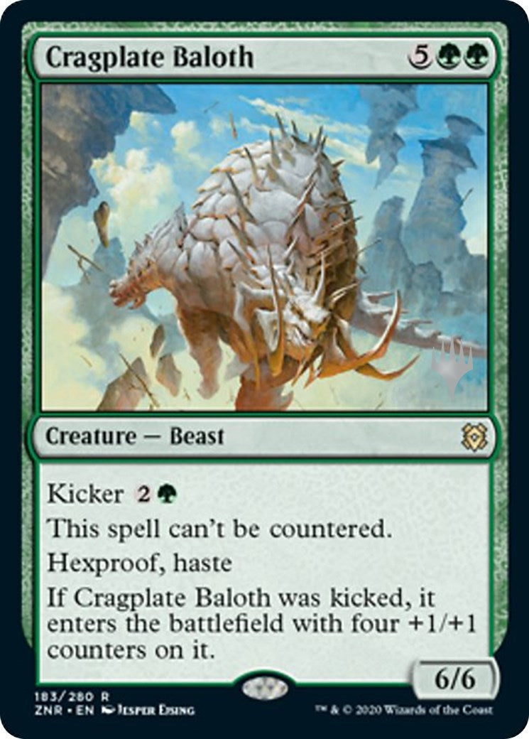 Image for Cragplate Baloth (Promo Pack: Zendikar Rising) (183) - Magic: The Gathering