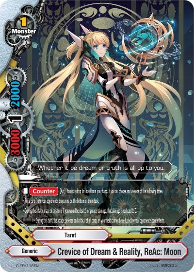 Image for Crevice of Dream & Reality, ReAc: Moon (S-Promo Cards) (S-PR/118EN) - Future Card BuddyFight