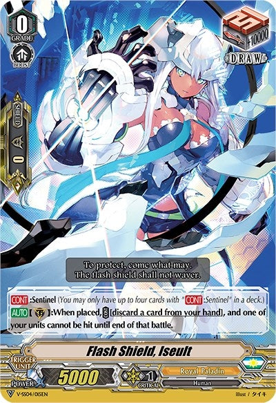 Image for Flash Shield, Iseult (V-SS04: Majesty Lord Blaster) (V-SS04/015EN) - Cardfight Vanguard