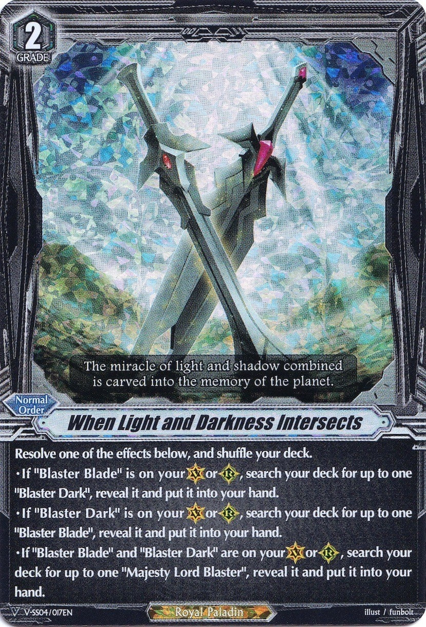 Image for When Light and Darkness Intersects (RRR Foil) (V-SS04: Majesty Lord Blaster) (V-SS04/017EN) - Cardfight Vanguard