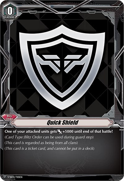 Image for Quick Shield (V-SS04: Majesty Lord Blaster) (V-SS04/TI01EN) - Cardfight Vanguard