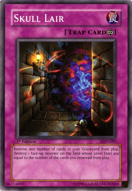 Image for Skull Lair (Labyrinth of Nightmare) (LON-082) - YuGiOh