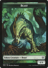 Image for Beast // Saproling Double-Sided Token (Commander: Zendikar Rising) (7 // 9) - Magic: The Gathering