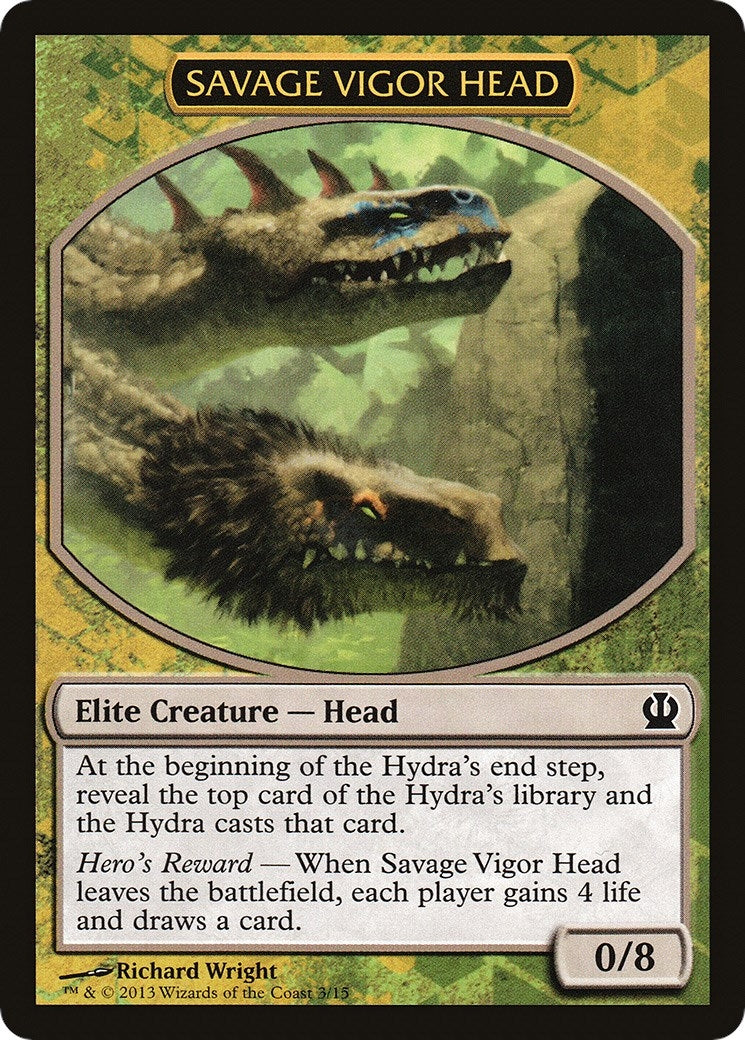 Image for Savage Vigor Head (Hero's Path Promos) (3) - Magic: The Gathering