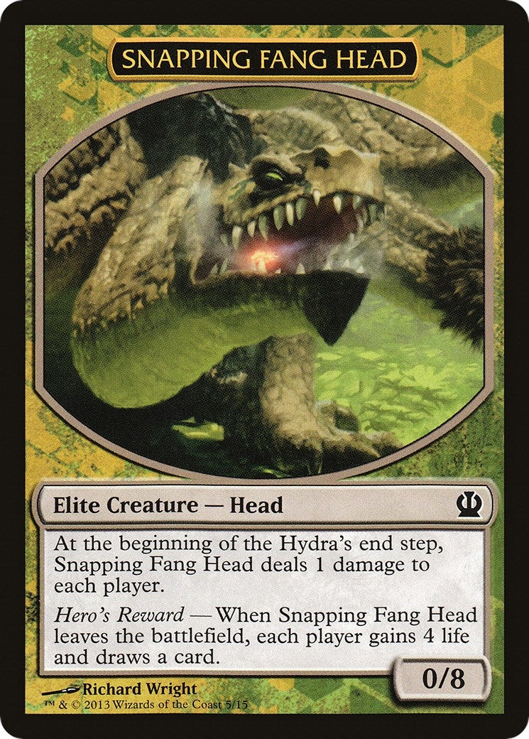 Image for Snapping Fang Head (Hero's Path Promos) (5) - Magic: The Gathering