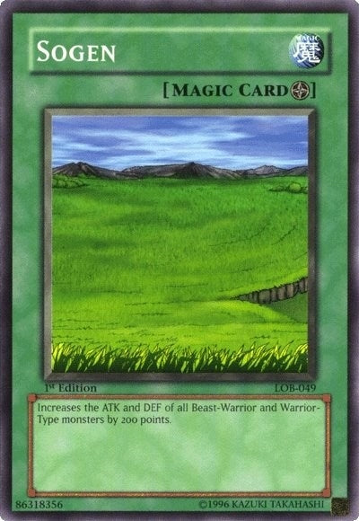 Image for Sogen (The Legend of Blue Eyes White Dragon) (LOB-049) - YuGiOh
