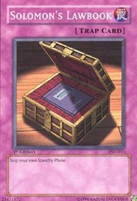 Image for Solomon's Lawbook (Pharaoh's Servant) (PSV-013) - YuGiOh