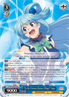 Image for "To the Crimson Demon Village!" Aqua (KonoSuba The Movie: Legend of Crimson) (KS/W76-E077 RR) - Weiss Schwarz