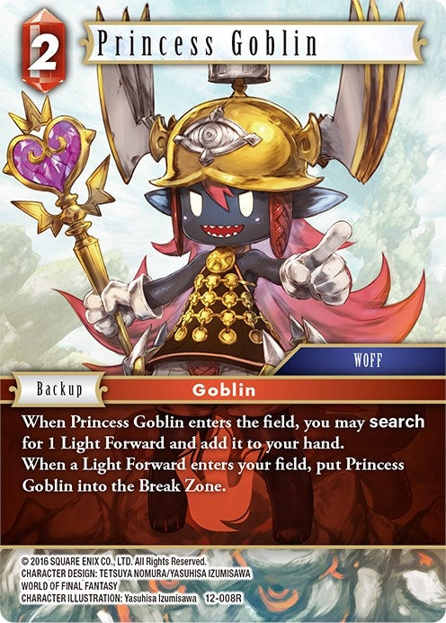 Image for Princess Goblin (Opus XII) (12-008R) - Final Fantasy TCG