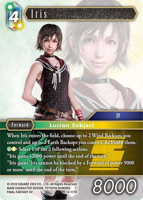 Image for Iris (Opus XII) (12-117R) - Final Fantasy TCG