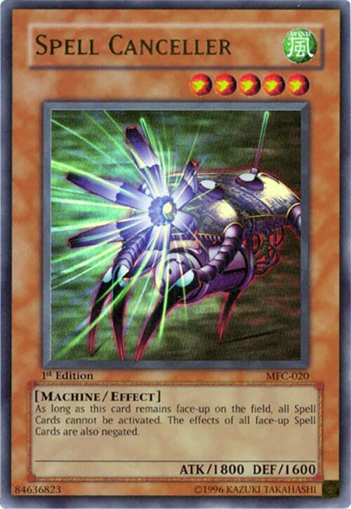 Image for Spell Canceller (Magician's Force) (MFC-020) - YuGiOh
