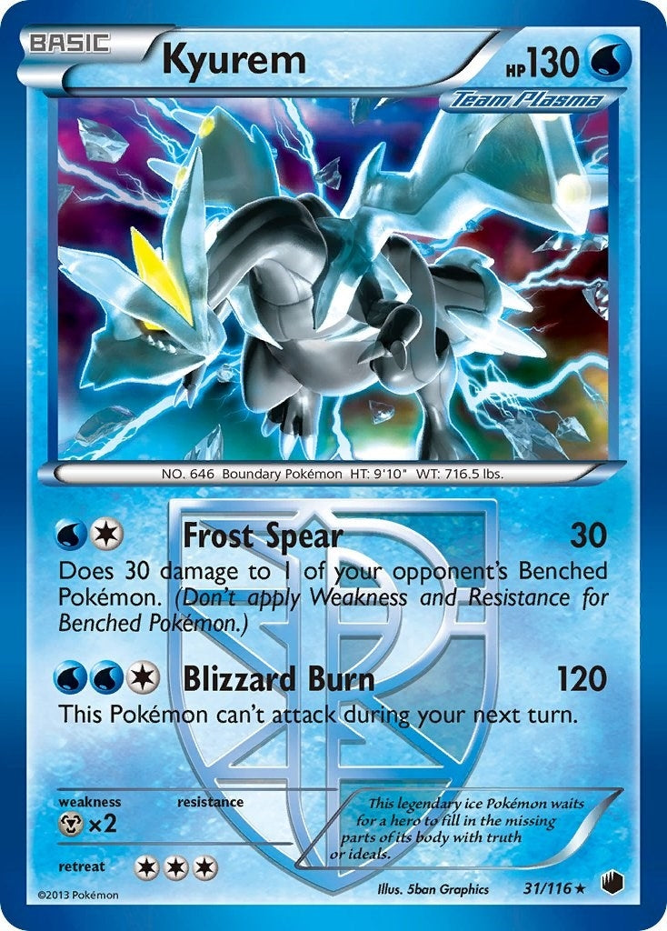 Image for Kyurem (Deck Exclusives) (031/116) - Pokemon