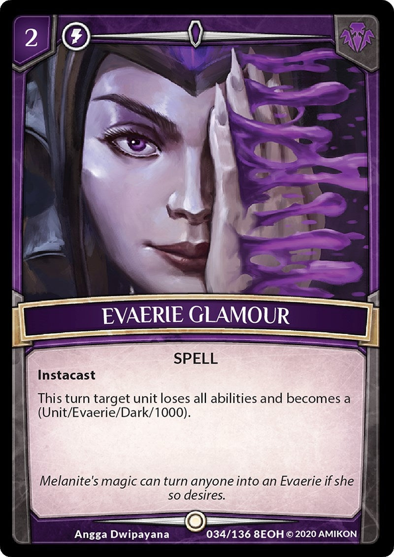 Image for Evaerie Glamour (Echoes of Hokken) (34/136 8EOH) - Argent Saga TCG