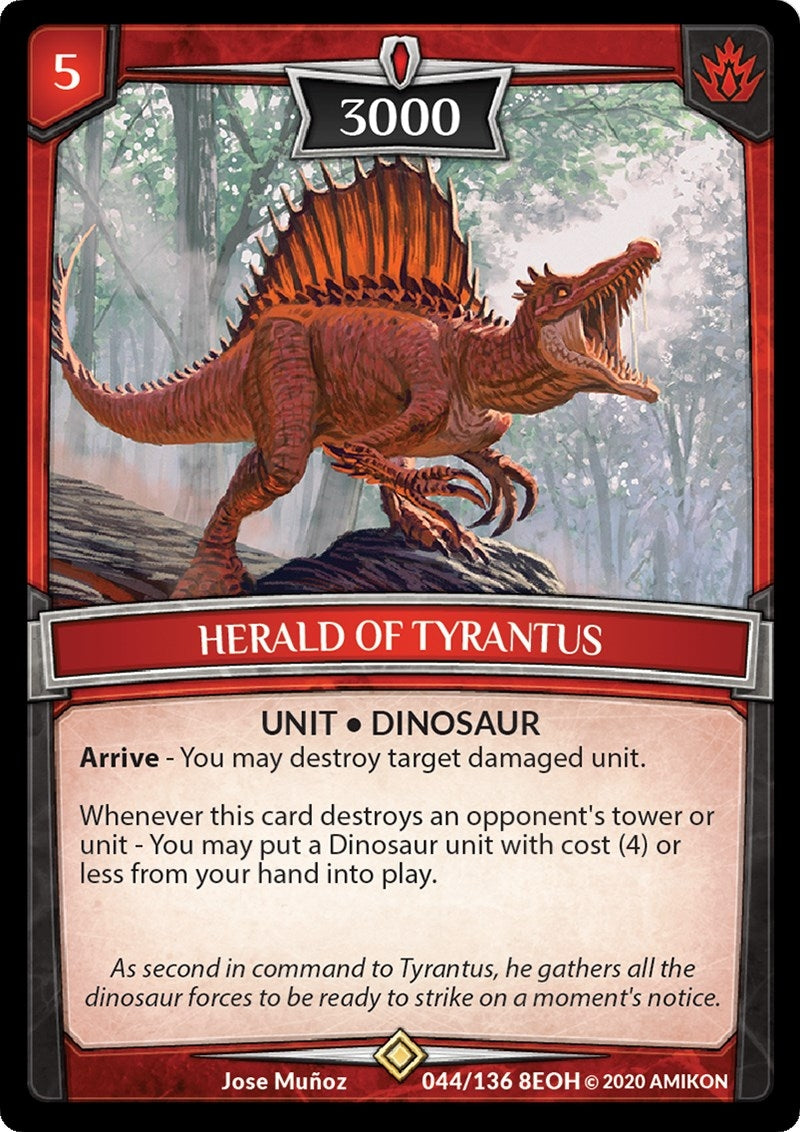 Image for Herald of Tyrantus (Echoes of Hokken) (44/136 8EOH) - Argent Saga TCG